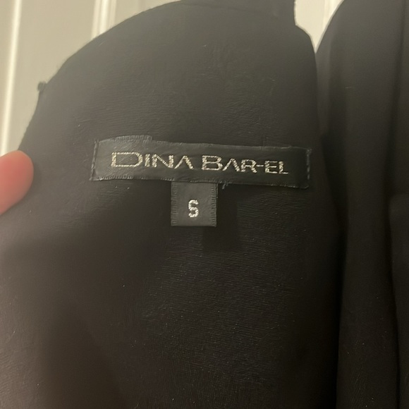 Brand new w/ tag! Black Dina Bar-El Dress w/ flower embroidered. - Picture 6 of 6